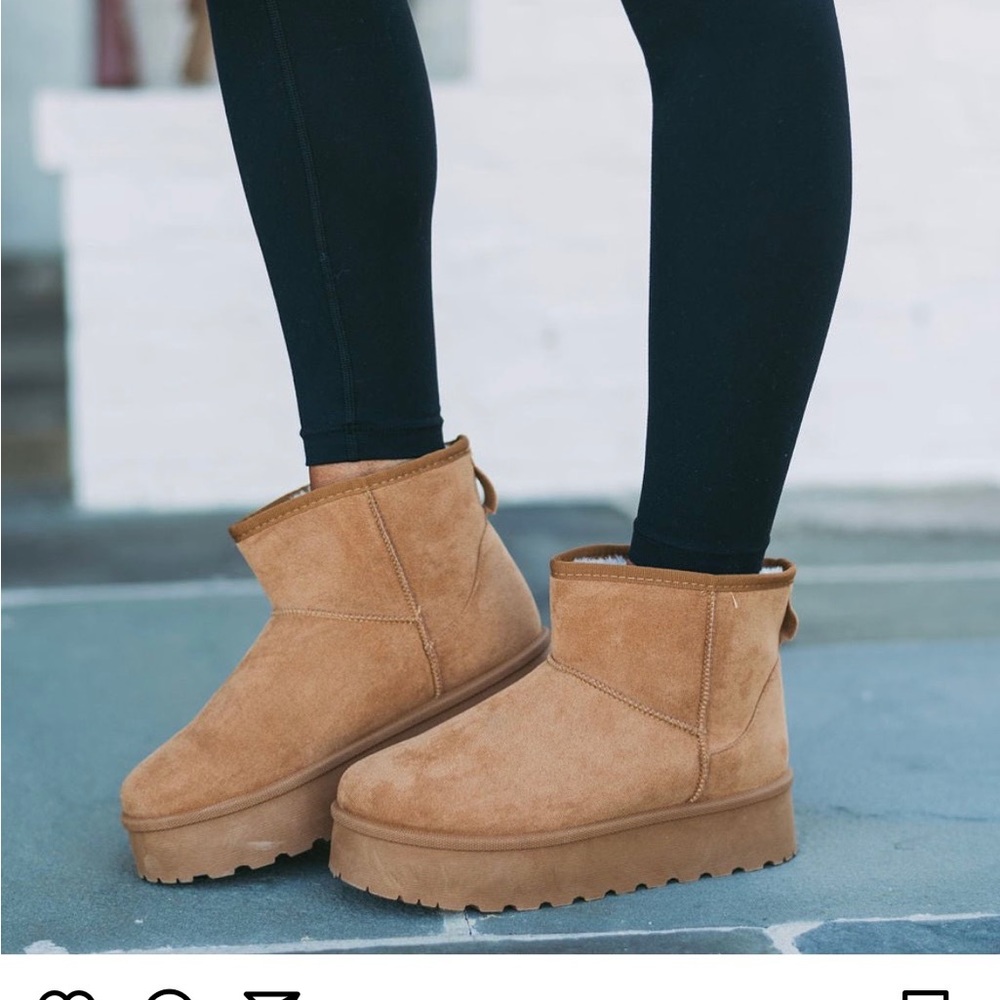 Mini Platform Booties - image 1